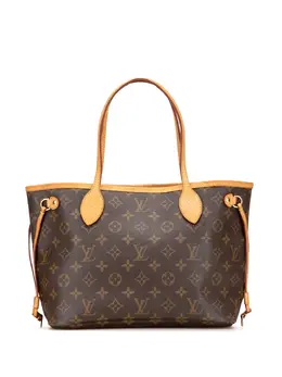 Louis Vuitton Pre-Owned: Коричневая сумка-шоппер 