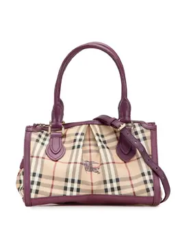 Burberry Pre-Owned: Коричневая сумка 