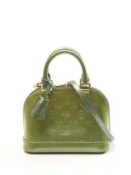 Louis Vuitton Pre-Owned: Зелёная сумка 