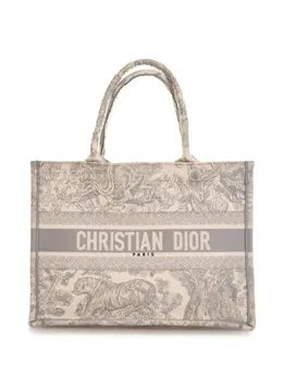 Christian Dior Pre-Owned: Серая сумка-шоппер 
