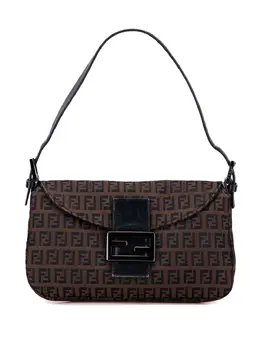 Fendi Pre-Owned: Коричневая сумка 