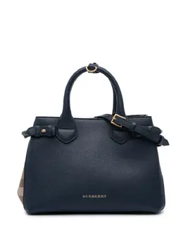 Burberry Pre-Owned: Голубая сумка 