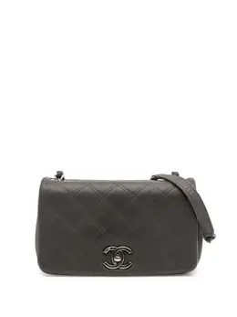 CHANEL Pre-Owned: Серая сумка 
