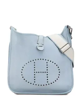 Hermès Pre-Owned: Голубая сумка через плечо 