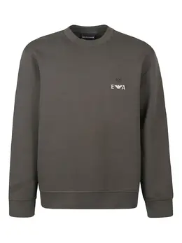 Emporio Armani: Чёрный свитшот 
