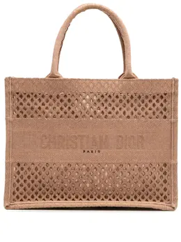 Christian Dior Pre-Owned: Коричневая сумка-шоппер 
