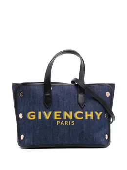 Givenchy Pre-Owned: Голубая сумка-шоппер 