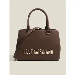 LOVE MOSCHINO: Тёмная сумка 