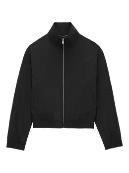 Saint Laurent: Куртка с длинным рукавом 
