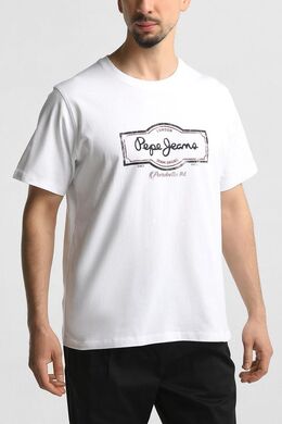 PEPE JEANS: Хлопковая футболка 