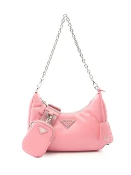 Prada Pre-Owned: Розовая сумка 