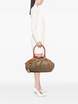 Gucci Pre-Owned: Коричневая сумка 
