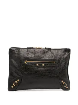 Balenciaga Pre-Owned: Чёрный клатч 