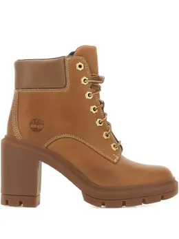 Timberland: Коричневые ботинки 