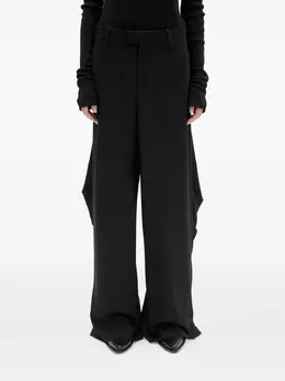 Ann Demeulemeester: Брюки с защипами 