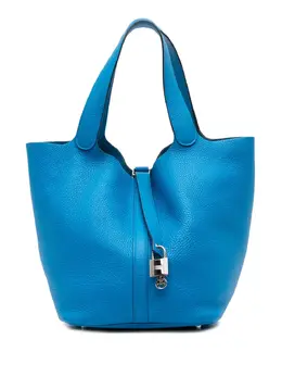 Hermès Pre-Owned: Голубая сумка 
