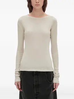 Ann Demeulemeester: Футболка с длинным рукавом 