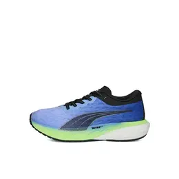 PUMA: Голубые кроссовки  Deviate Nitro
