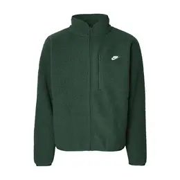 NIKE: Зелёная куртка  Sportswear Club