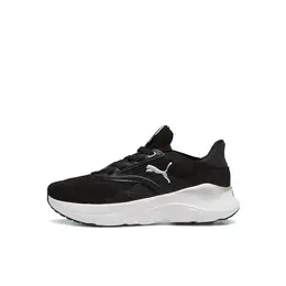 PUMA: Чёрные кроссовки 