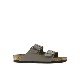 Birkenstock: Серые сабо  Arizona