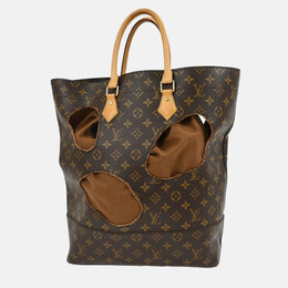 Louis Vuitton: Коричневая сумка 
