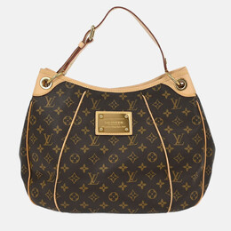 Louis Vuitton: Коричневая сумка 