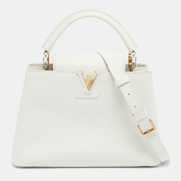 Louis Vuitton: Белая сумка 