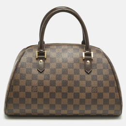 Louis Vuitton: Коричневая сумка 