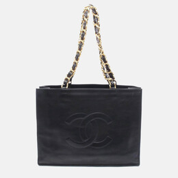 Chanel: Чорні сумки шопери 