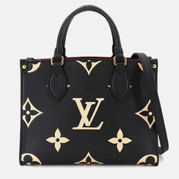 Louis Vuitton: Двухцветная сумка-шоппер 