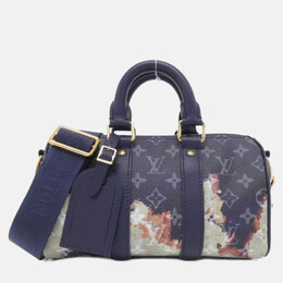 Louis Vuitton: Блакитні сумки  Keepall