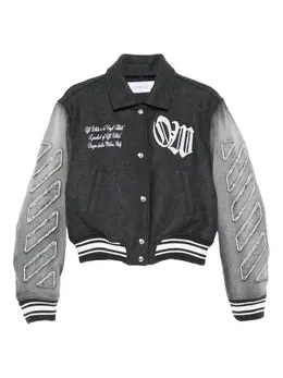 Off-White: Чёрная куртка 
