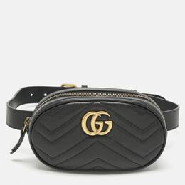 Gucci: Чорні  GG Marmont