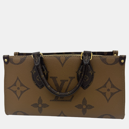 Louis Vuitton: Коричневая сумка 