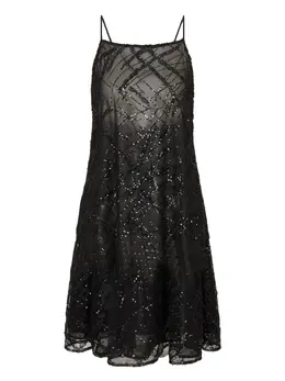 Emporio Armani: Платье с блёстками 