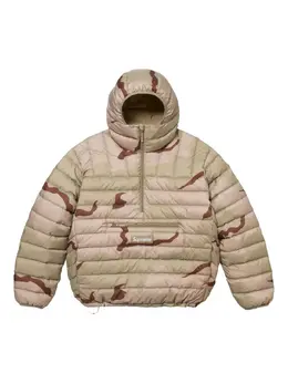Supreme: Бежевая куртка 