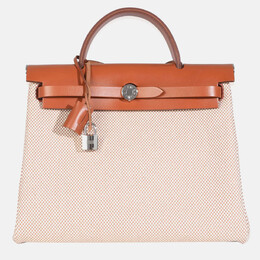 Hermes: Бежеві сумки 