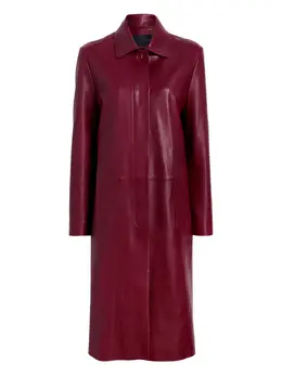 Proenza Schouler: Кожаное пальто 