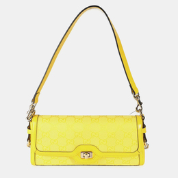 Gucci: Жовті сумки  GG