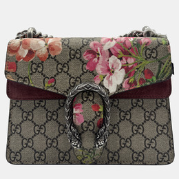 Gucci: Бежевая сумка  GG Supreme