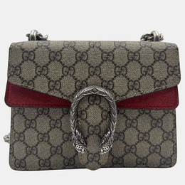 Gucci: Бежевая сумка  GG Supreme