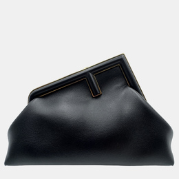 Fendi: Чорні клатчі  First