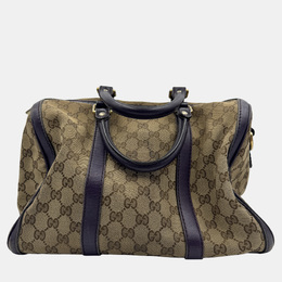 Gucci: Бежевая сумка  GG