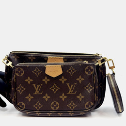 Louis Vuitton: Коричневая сумка  Pochette Accessoires