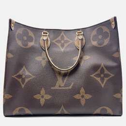 Louis Vuitton: Коричневая сумка 