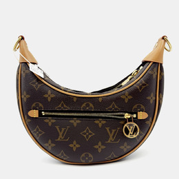 Louis Vuitton: Коричневая сумка 