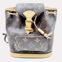 Louis Vuitton: Коричневый рюкзак 