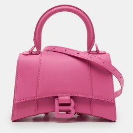 Balenciaga: Рожеві сумки на руку  Hourglass