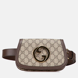 Gucci: Коричневі  GG Supreme